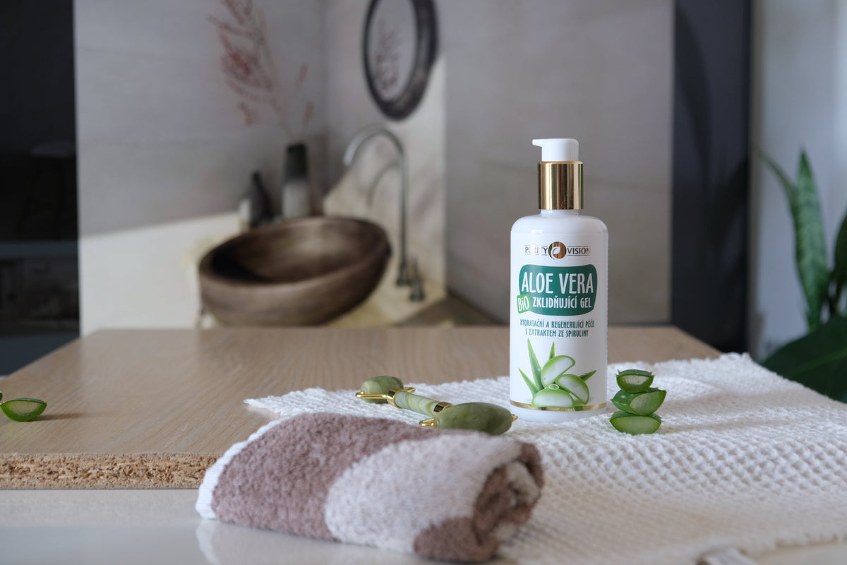 Bio Aloe Vera Gel? Not just for sun‑irritated skin.