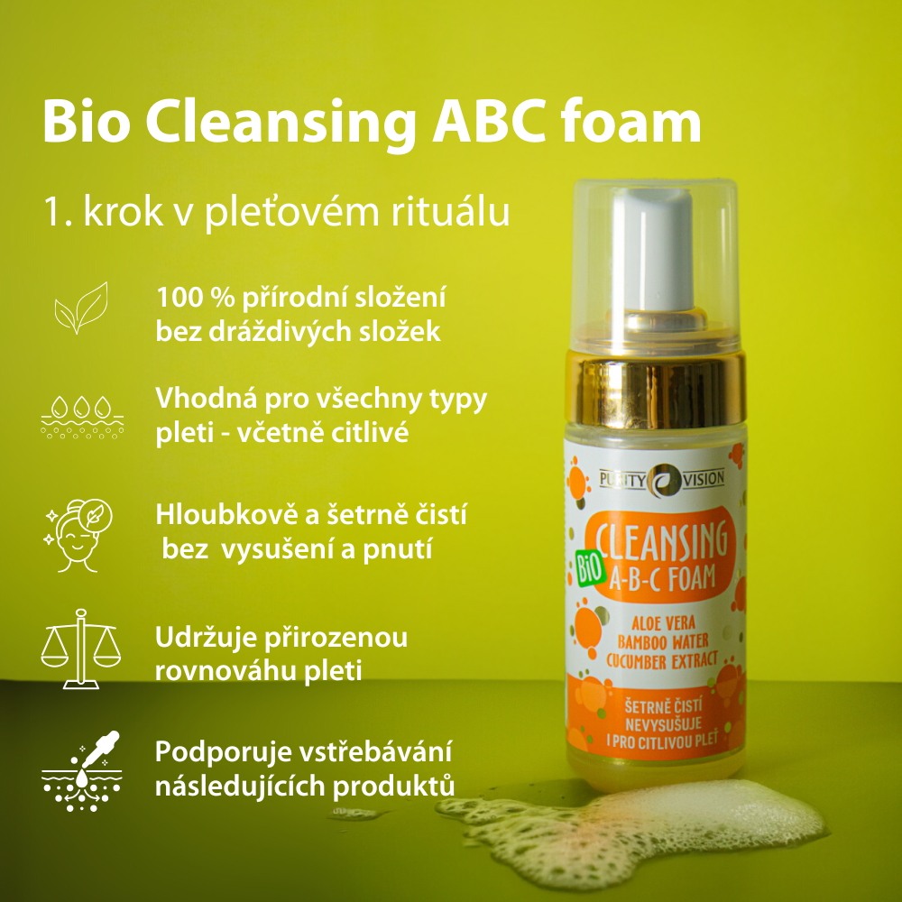 Bio čistilna ABC pena 90 ml
