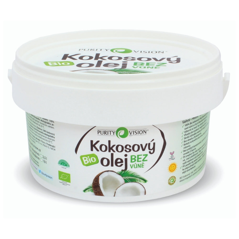 Bio kokosovo olje brez vonja 2,5 l