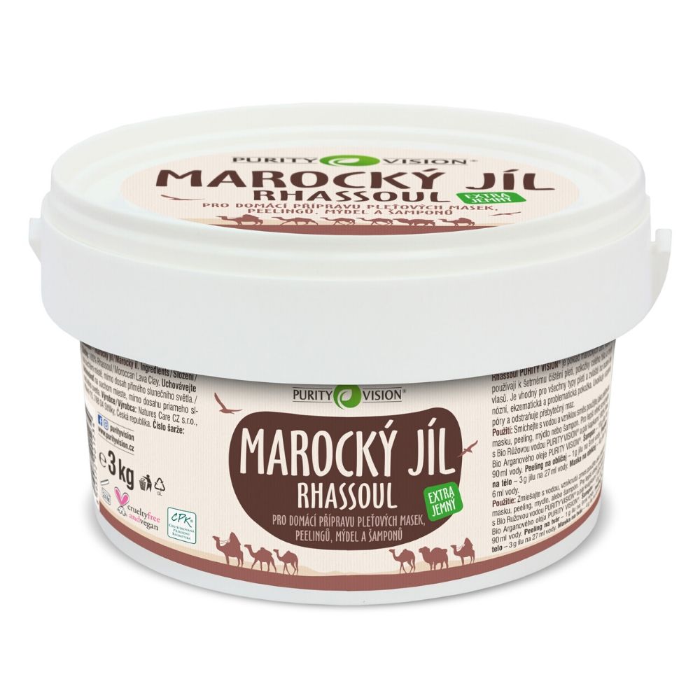 Marokanski glineni Rhassoul 3 kg