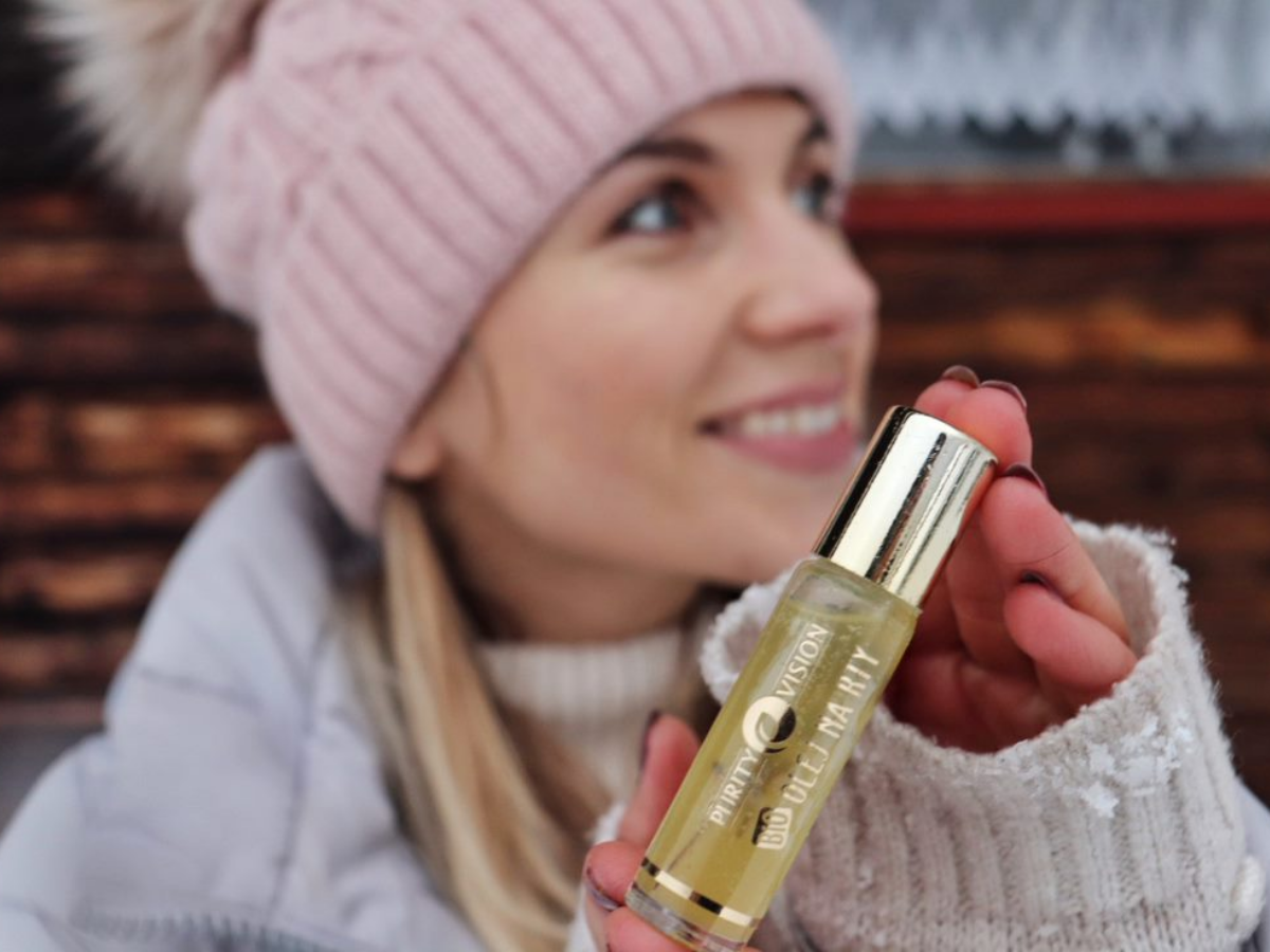 Bio sivkino olje za ustnice 10 ml
