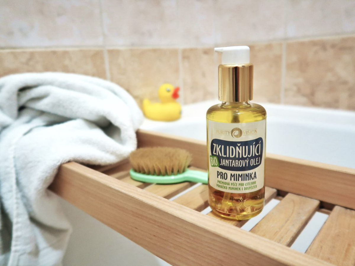 Bio pomirjujoče jantarjevo olje 95 ml
