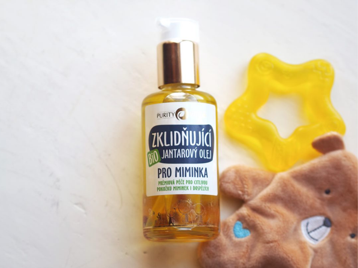 Bio pomirjujoče jantarjevo olje 95 ml