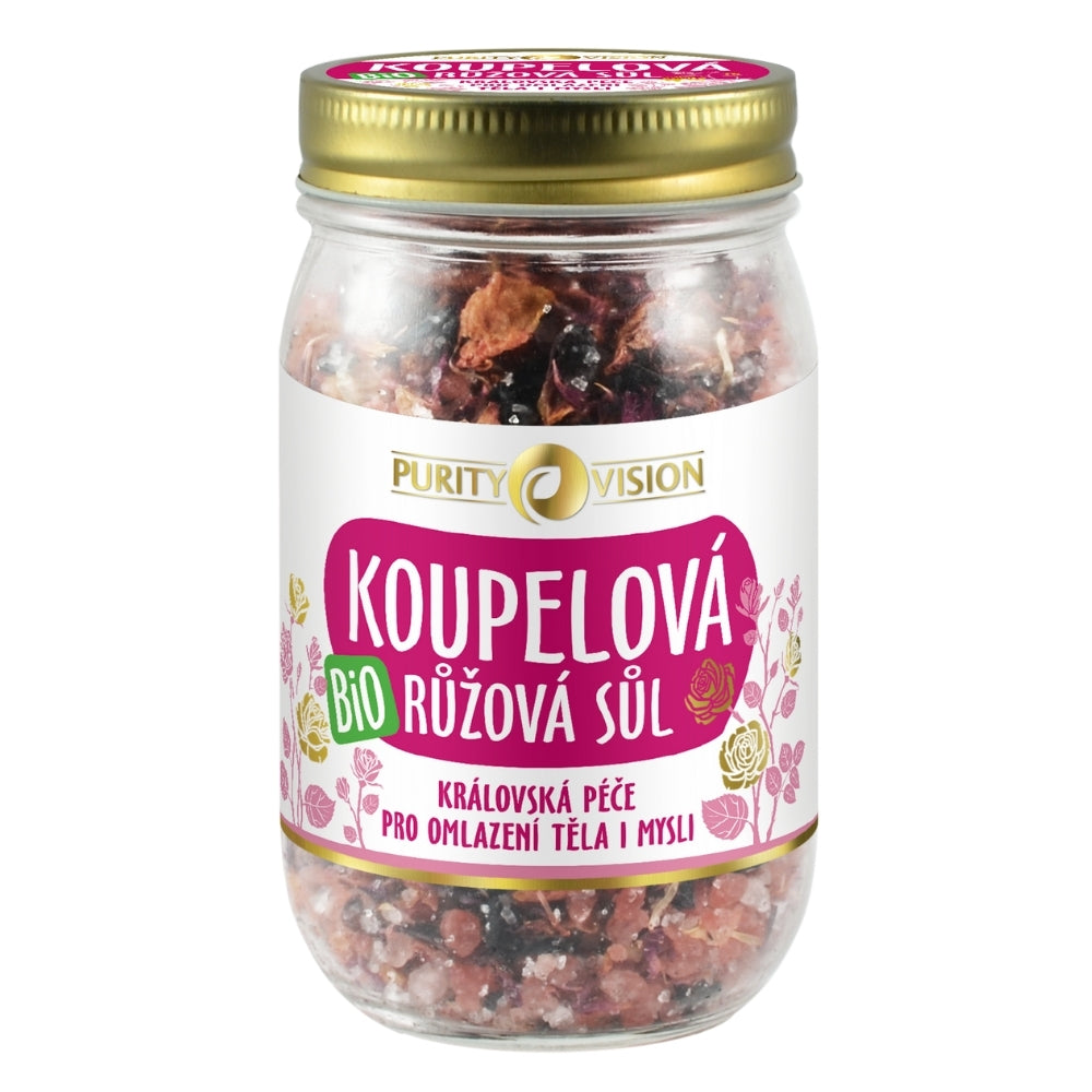 Bio rožni kopalna sol 400 g