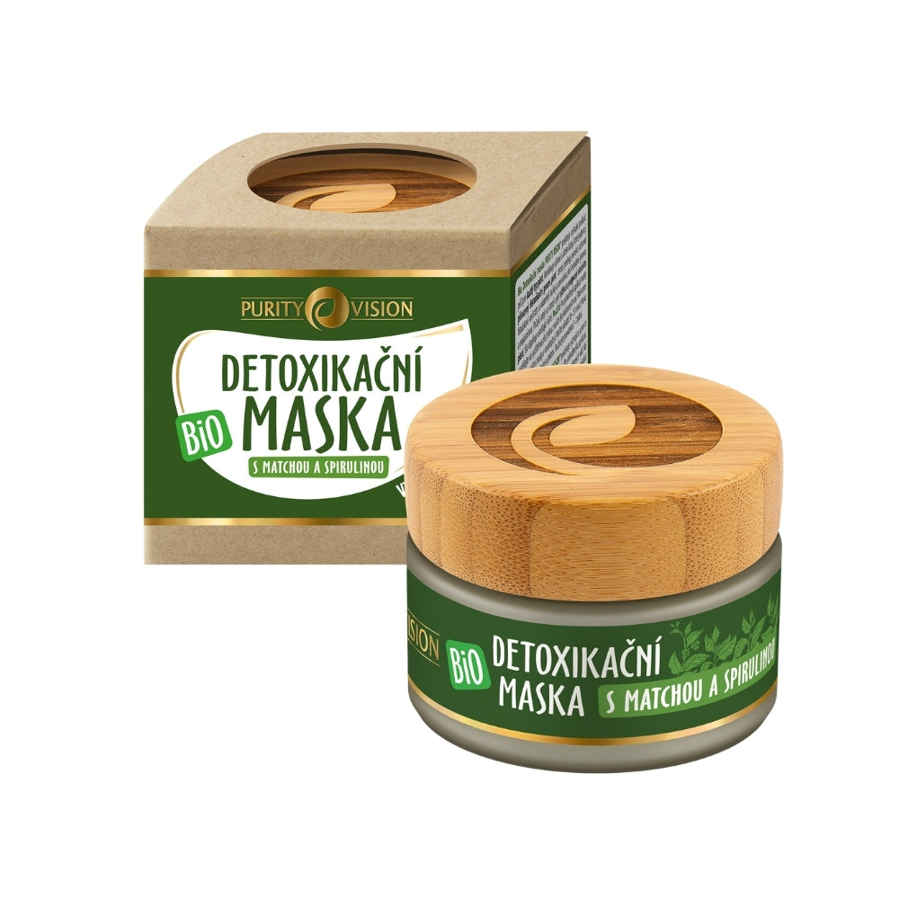 Bio detox maska z matcho in spirulino 40 ml