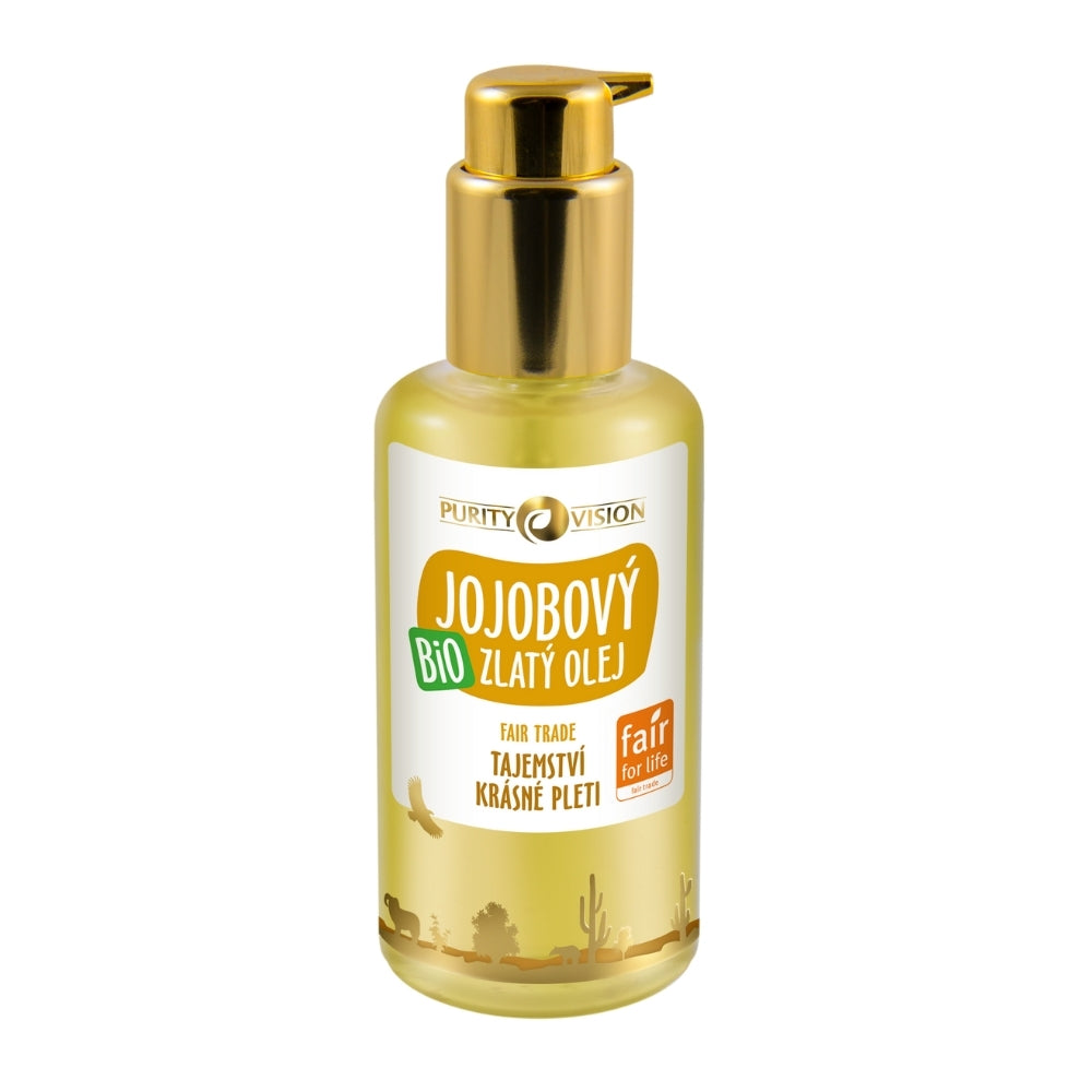 Bio zlato jojobino olje 100 ml