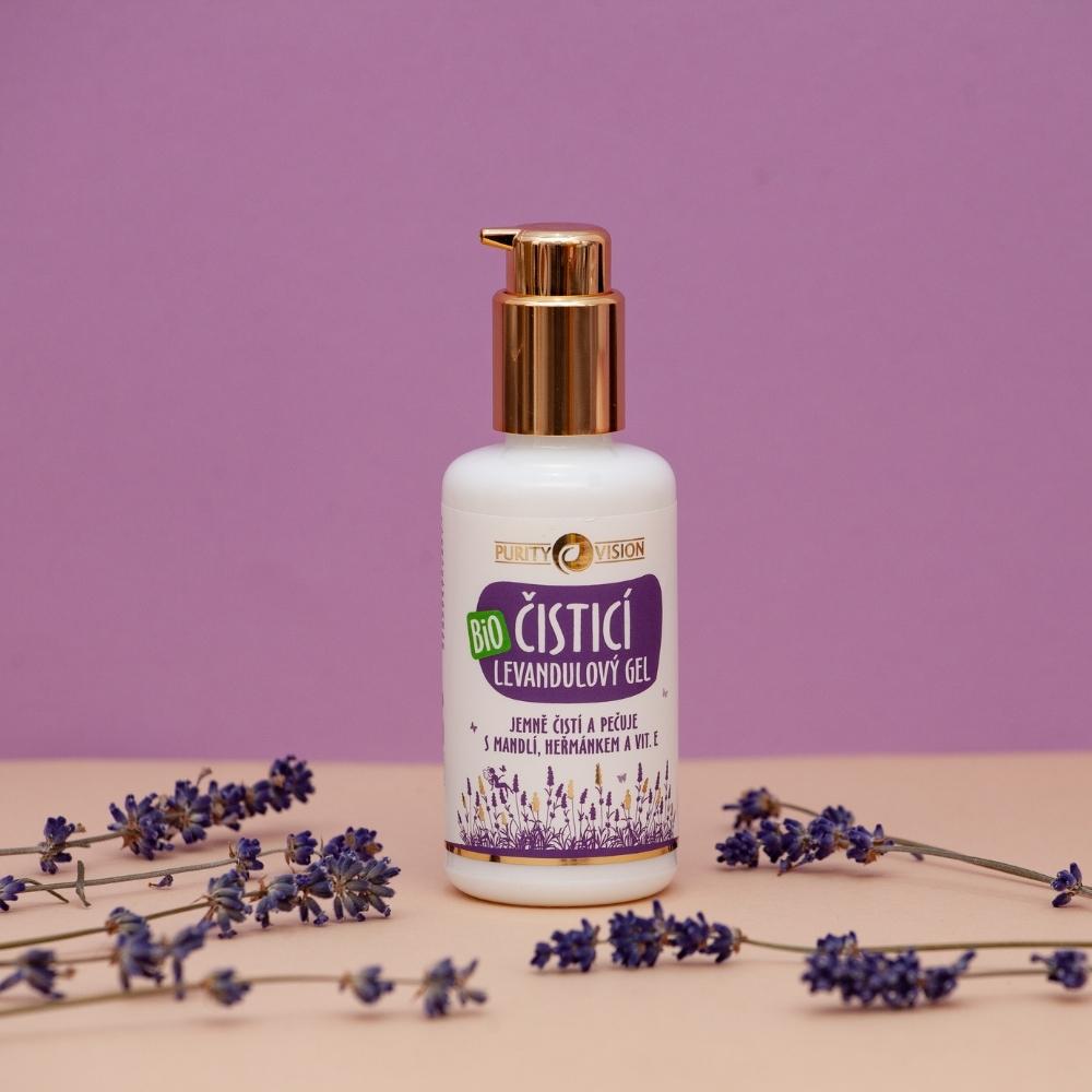 Bio sivkin čistilni gel z mandlji, kamilico in vitaminom E 100 ml