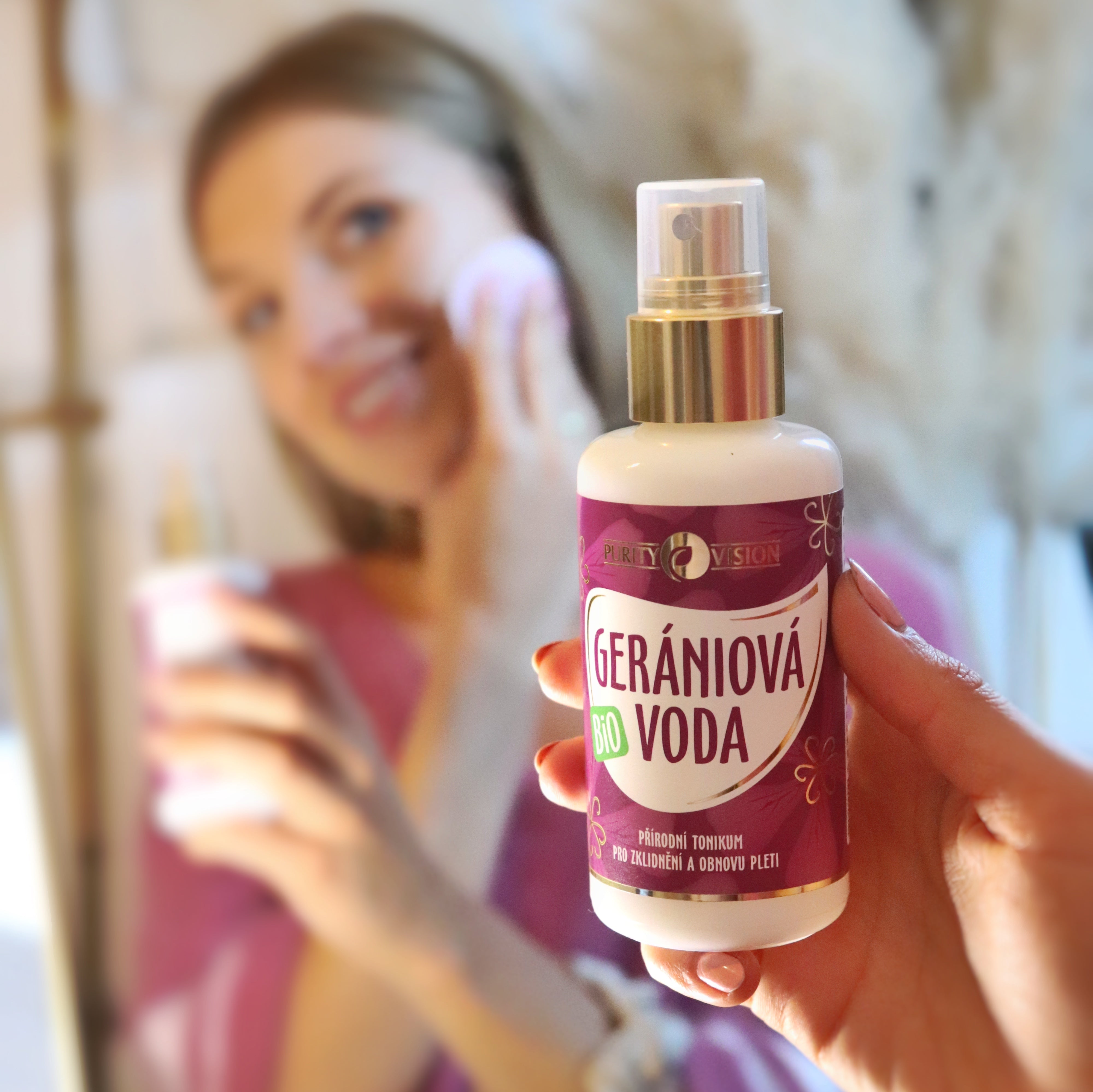 Bio geranijeva voda 100 ml