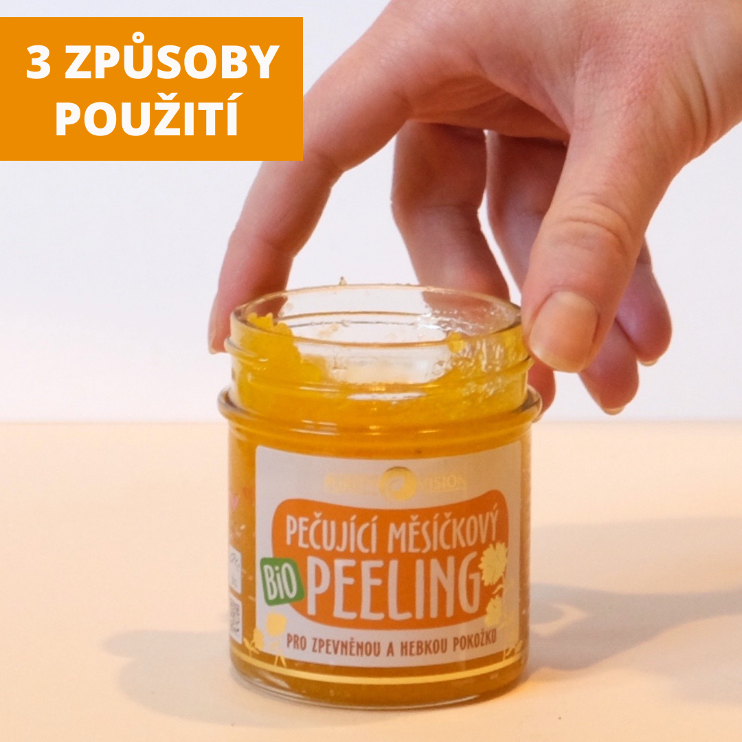 Bio ognjičev hranilni piling 120 ml