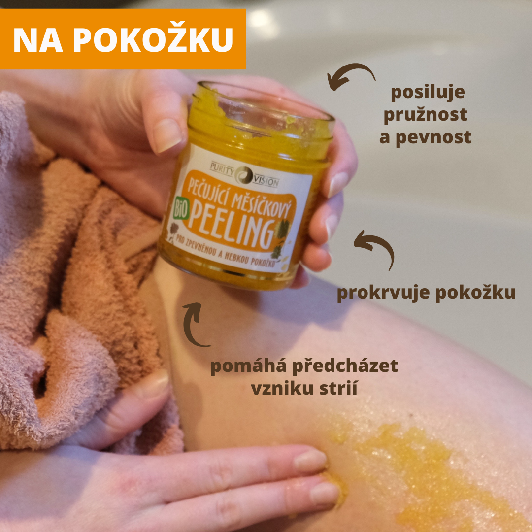 Bio ognjičev hranilni piling 120 ml