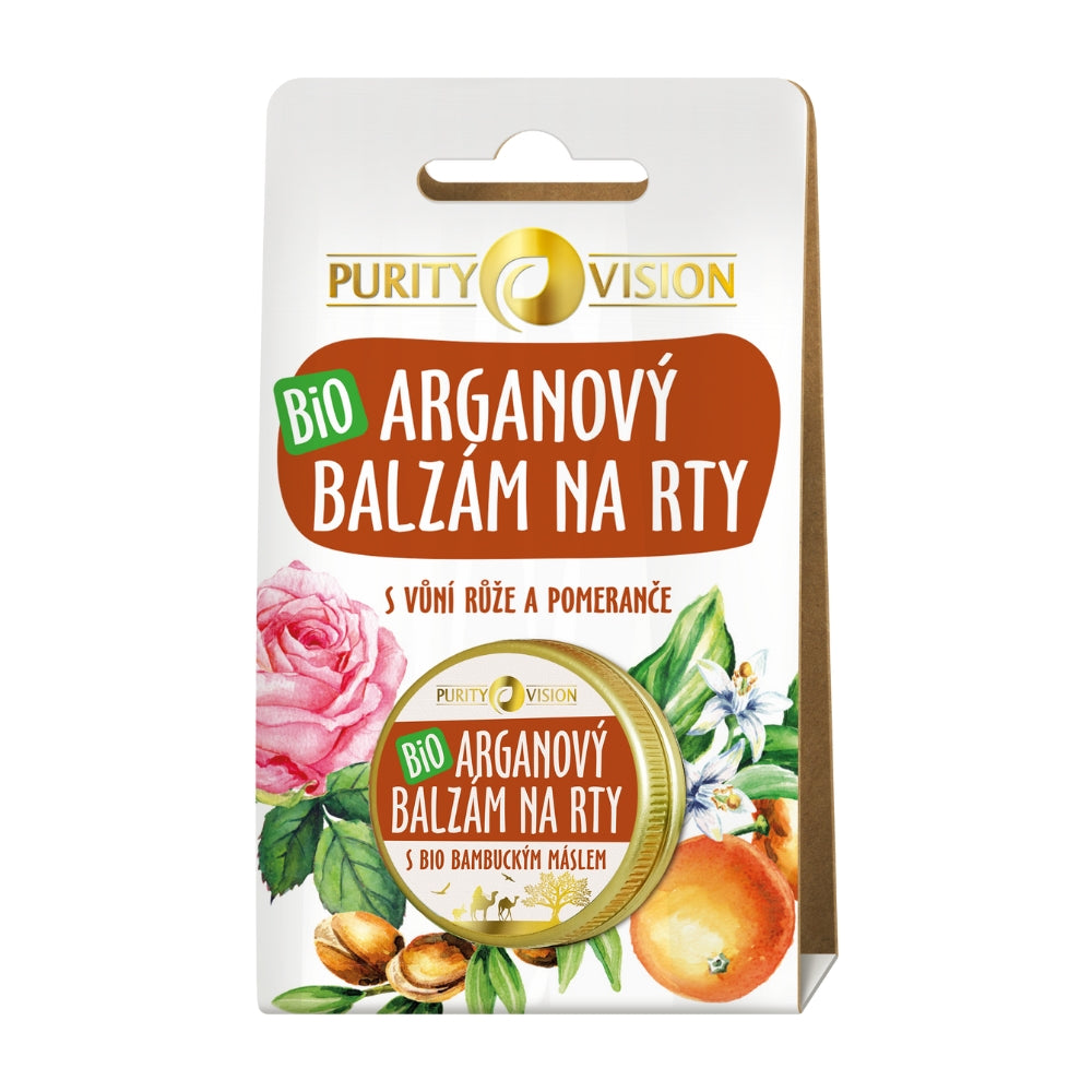 Bio balzam za ustnice z arganovim oljem 12 ml