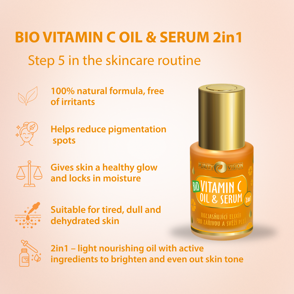 Bio vitamin C olje in serum 2v1 30 ml