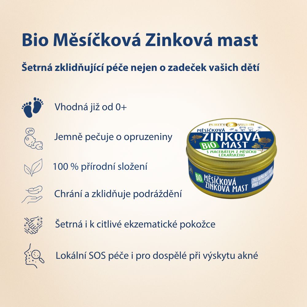 Bio ognjičeva cinkova mazilo 70 ml