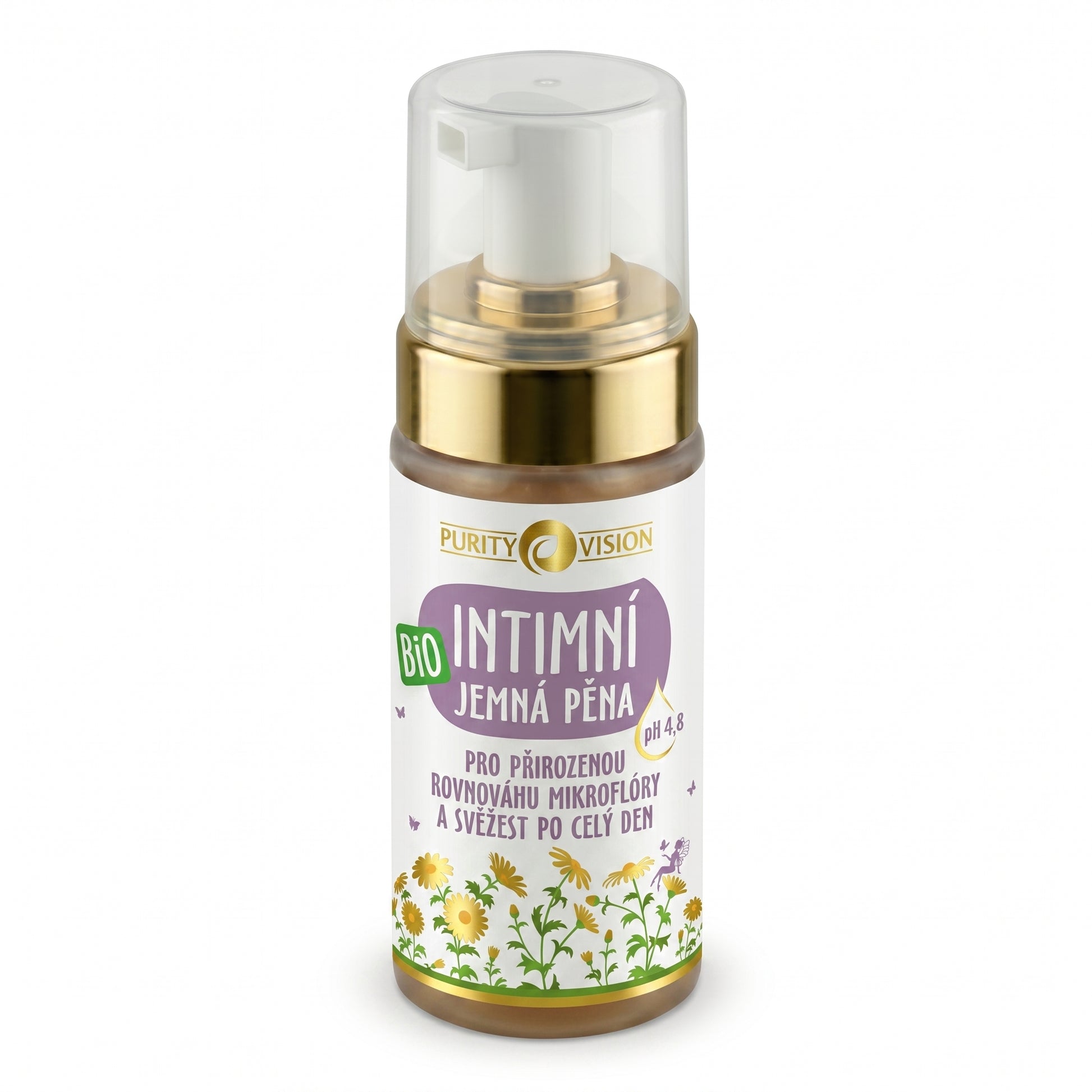 Bio nežen intimni pena 90 ml