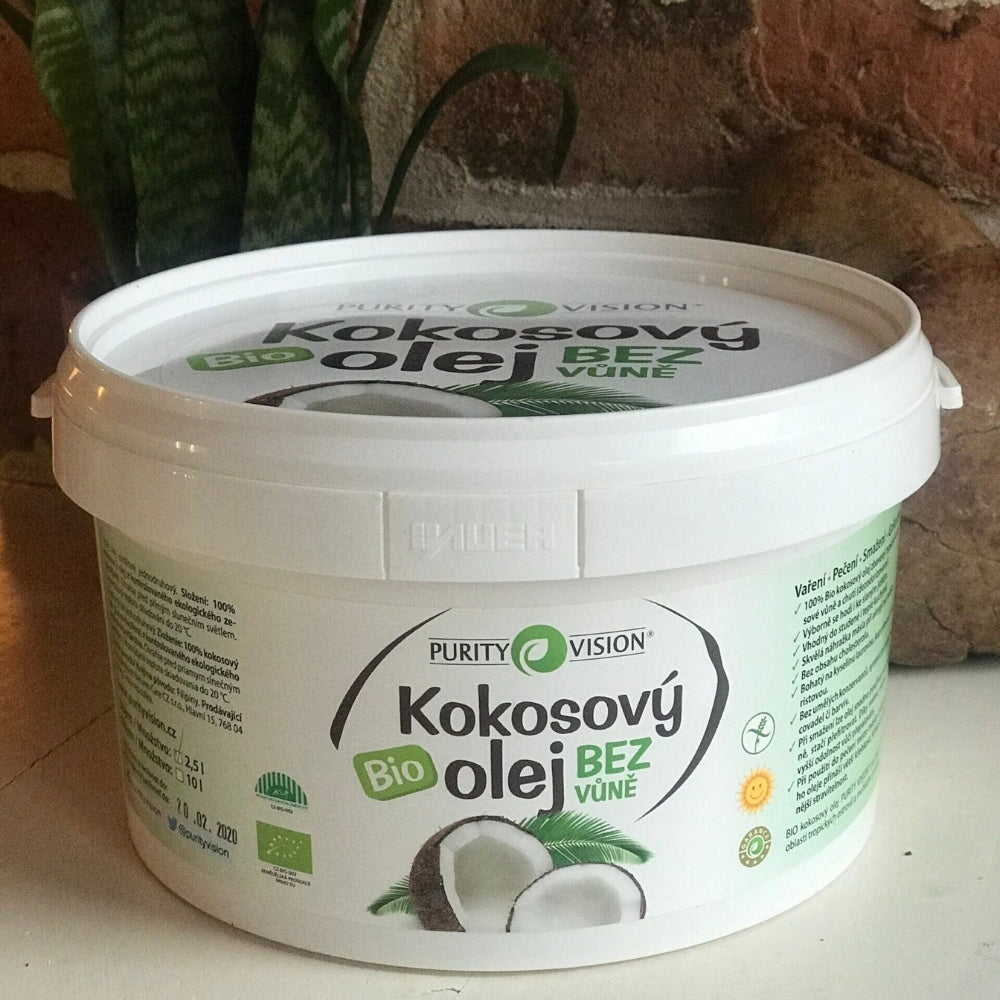 Bio kokosovo olje brez vonja 2,5 l